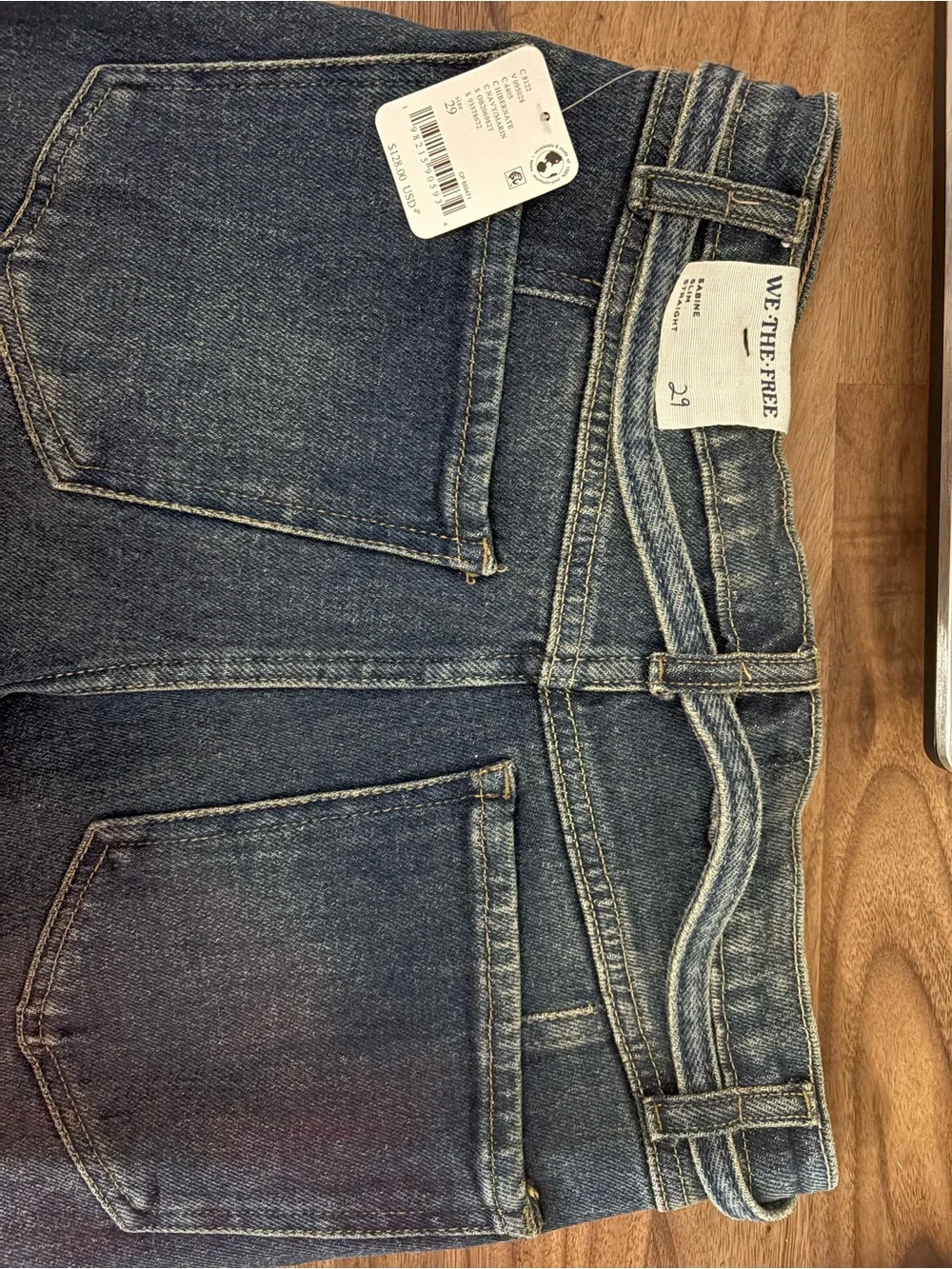 RELISTED** Free People Blue Straight Leg‎ Jeans